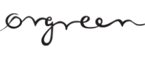 orgreen Schriftzug